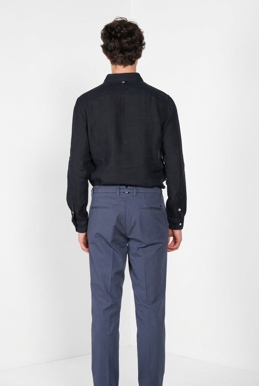 Torino Hemd Herren aus Leinenstoff ①