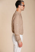 Porto Herren Hemd aus Leinenstoff ①