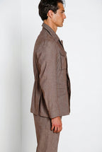 Field Jacket giubbotto uomo in denim trama diagonale