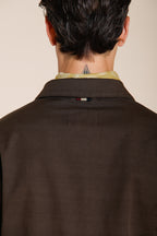 City Jacket Summer giubbotto uomo in cavallery di cotone e lino stretch