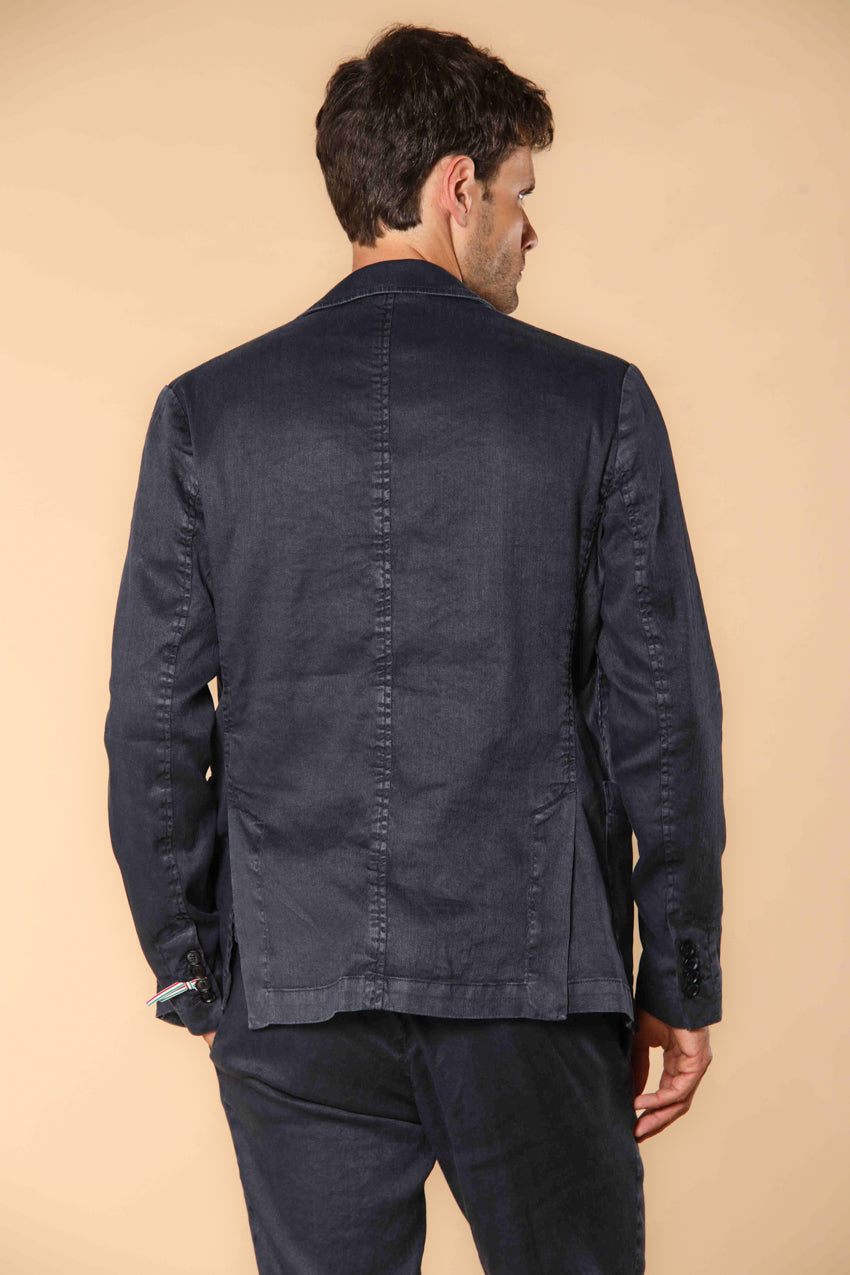 Da Vinci Summer Blazer Herren aus Leinen-Baumwoll-Twill Regular Fit