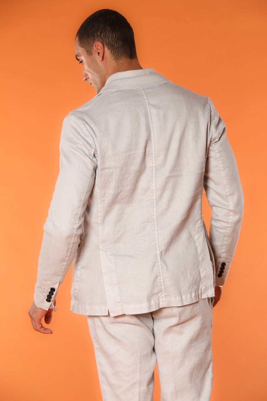 Da Vinci Summer Blazer Herren aus Leinen-Baumwoll-Twill 