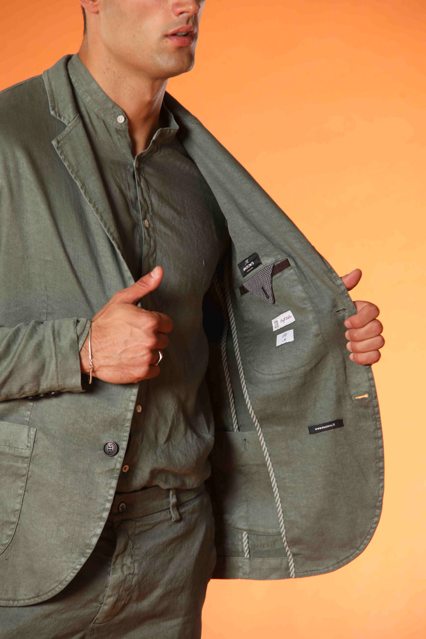Da Vinci Summer Blazer Herren aus Leinen-Baumwoll-Twill 
