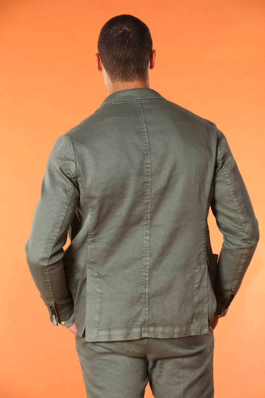 Da Vinci Summer Blazer Herren aus Leinen-Baumwoll-Twill 