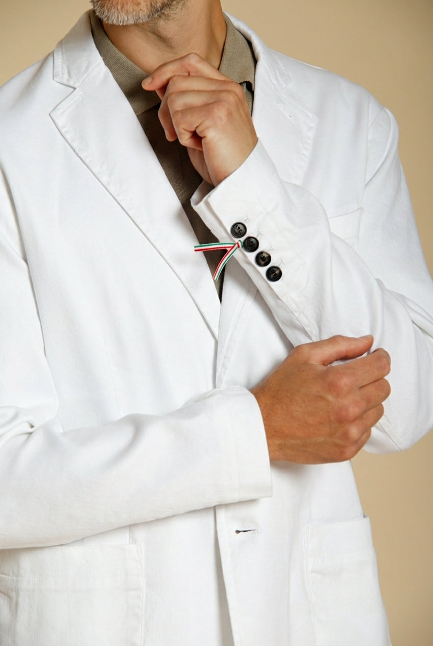 Da Vinci Blazer Herren aus Leinen- und Baumwolltwill