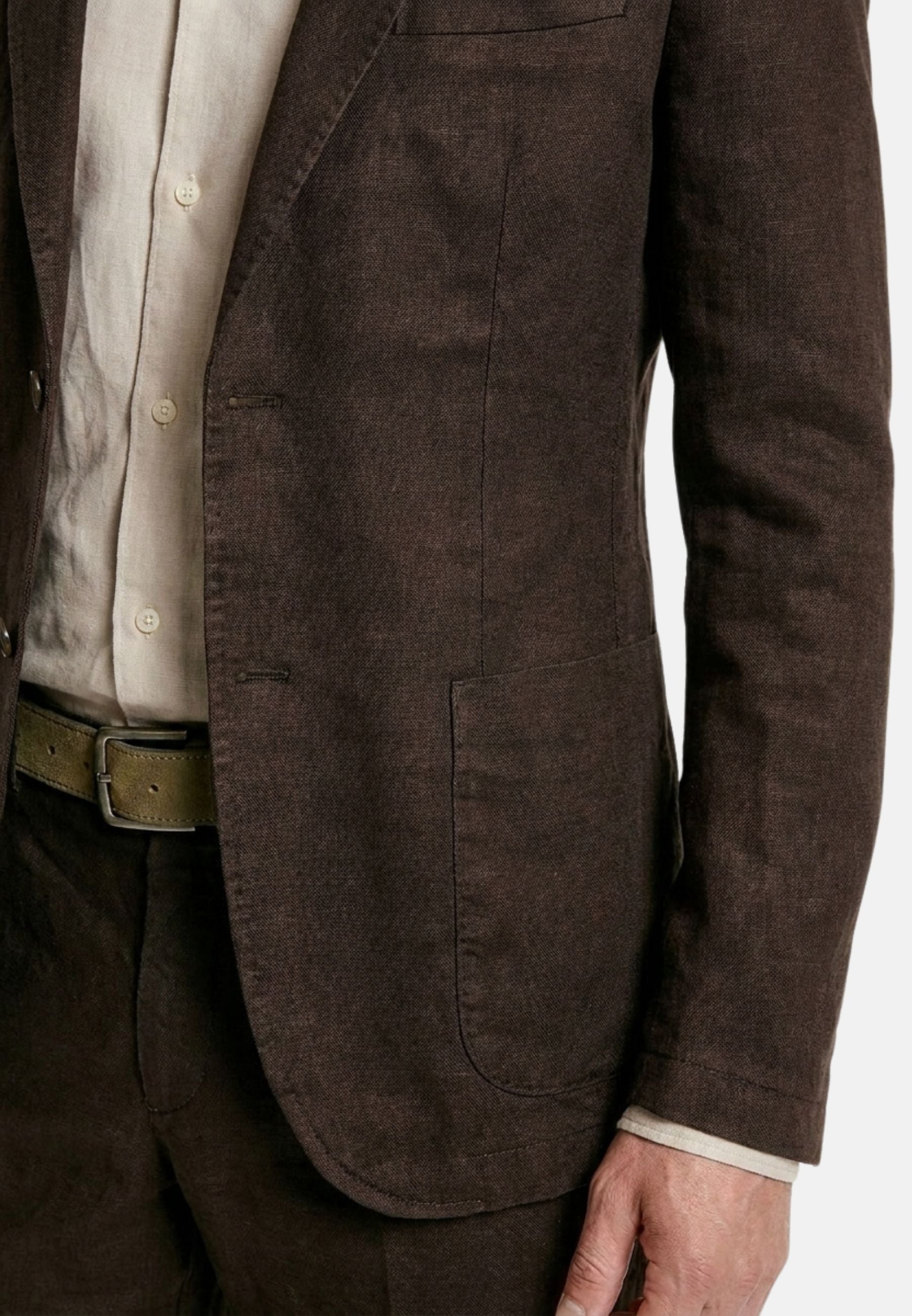 Da Vinci Blazer Herren aus Leinen- und Baumwolltwill