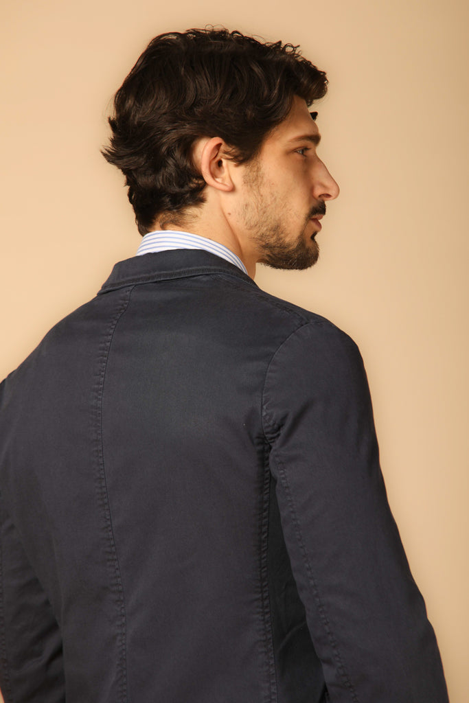 Bild 4 von Mason's Herren-Blazer, Modell Da Vinci Summer, in Marineblau, regular Passform