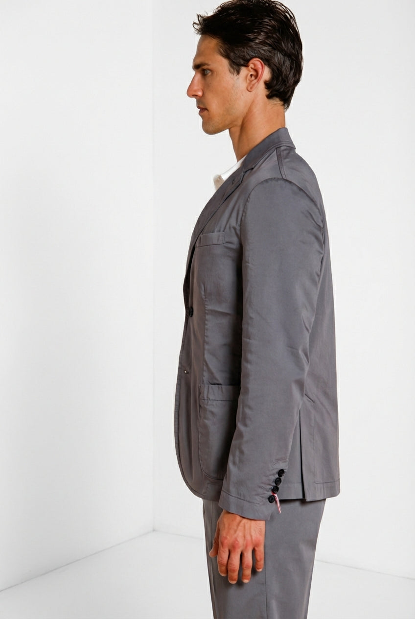 Da Vinci Travel Blazer Herren aus technischem Travel-Stretch-Satin