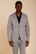 Da Vinci Travel blazer uomo in raso tecnico travel stretch