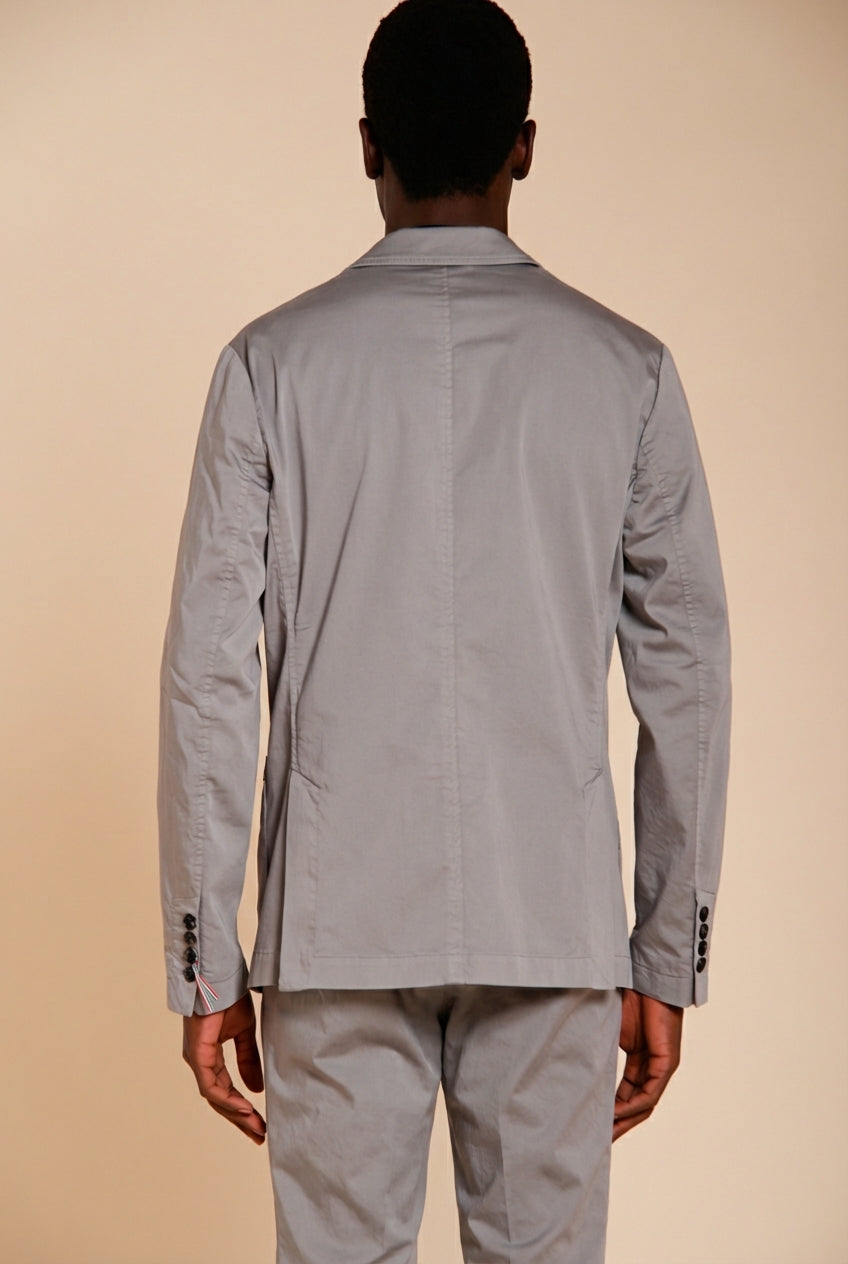 Da Vinci Travel blazer uomo in raso tecnico travel stretch