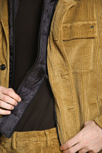 Foto 2 Firenze overshirt uomo in velluto costa larga