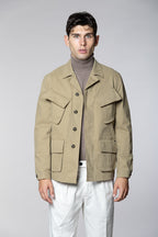 Vietnam Jacket Herrenjacke aus stückgefärbter Gabardine