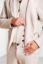 Da Vinci Golf blazer uomo in jersey piquet stretch