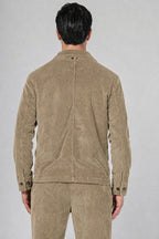 Work Jacket overshirt uomo in velluto a costa larga