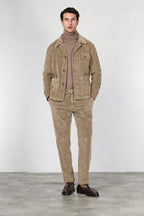 Work Jacket overshirt uomo in velluto a costa larga