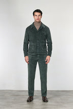 Work Jacket overshirt uomo in velluto a costa larga