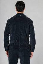 Work Jacket Herren-Overshirt aus breit geripptem Samt