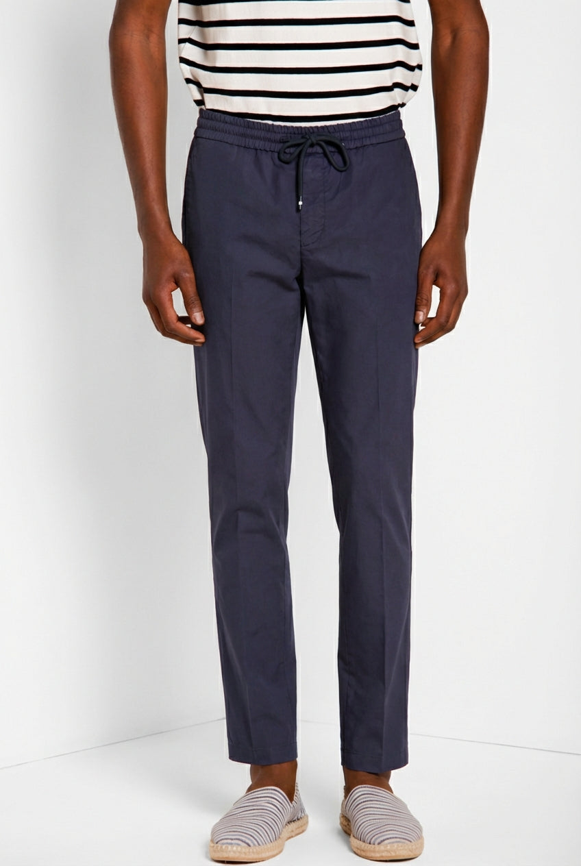 New York Sack Hose Chino Jogger Herren aus Fallschirmstoff aus Lyocell und Baumwolle regular fit