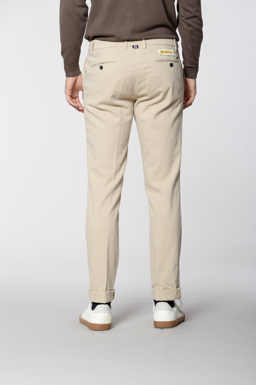 New York String Herren Chino Jogger aus Baumwolle Cashmere Regular Fit