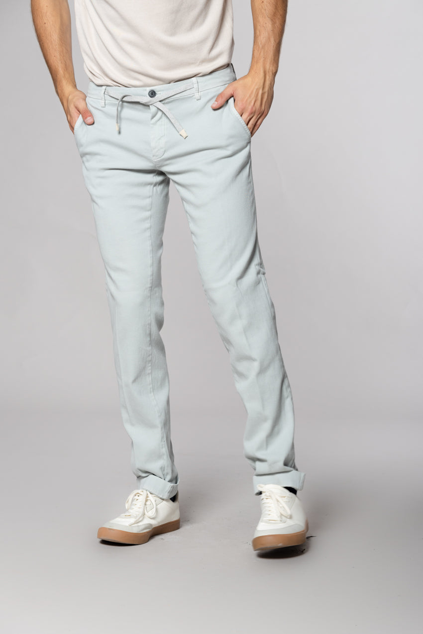New York String Herren Chino Jogger aus Baumwolle Cashmere Regular Fit
