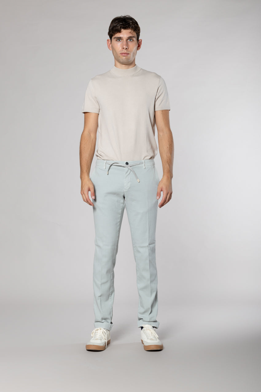 New York String Herren Chino Jogger aus Baumwolle Cashmere Regular Fit