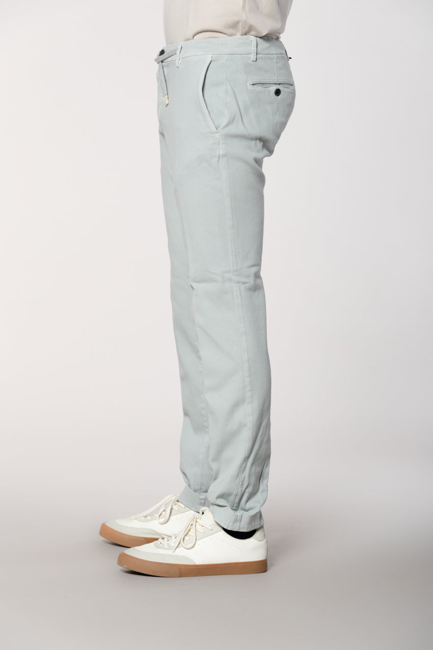 New York String Herren Chino Jogger aus Baumwolle Cashmere Regular Fit