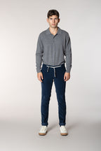 New York String Herren Chino Jogger aus 1500-Rippen-Samt Regular Fit