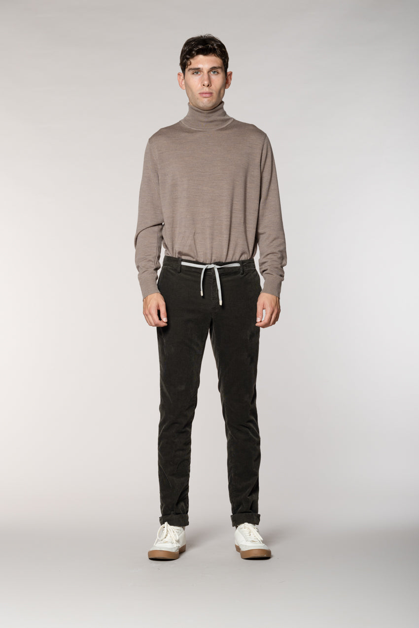 New York String Herren Chino Jogger aus 1500er Cord Regular Fit