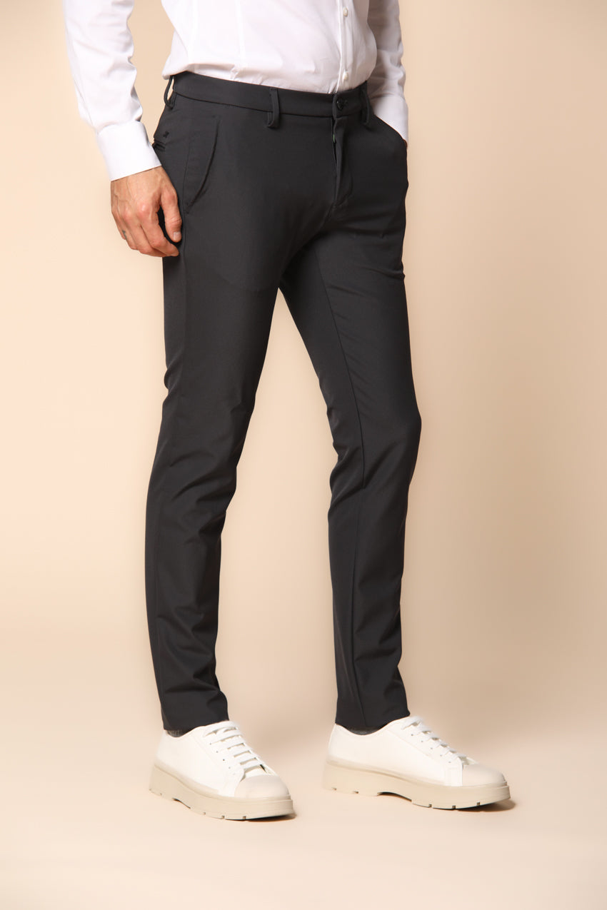 Milano Jog Herren Chino-Hose aus Jersey dynamic extra slim Fit