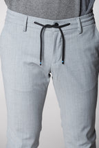 Milano Jogger Herren Chinohose aus Wolle extra slim fit