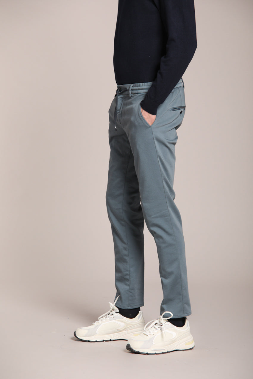 Foto 3 Milano Jogger Travel pantalone chino uomo in jersey active 4.0 extra slim fit