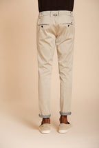 Milano Jogger Travel pantalone chino uomo in raso tecnico travel stretch extra slim fit