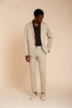 Milano Jogger Travel pantalone chino uomo in raso tecnico travel stretch extra slim fit