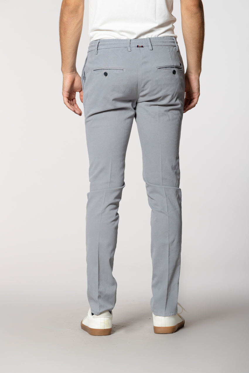 Milano Jogger Herren Chinohose aus Stretch-Gabardine extra slim fit