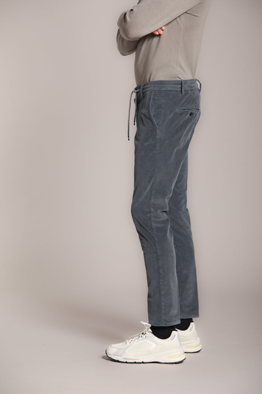 Milano Jogger Herren-Chinohose aus 500-Linien Kordsammt extra slim fit