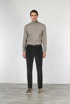 Milano Jogger pantalone chino uomo in velluto 500 righe extra slim fit