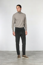 Milano Jogger pantalone chino uomo in velluto 500 righe extra slim fit