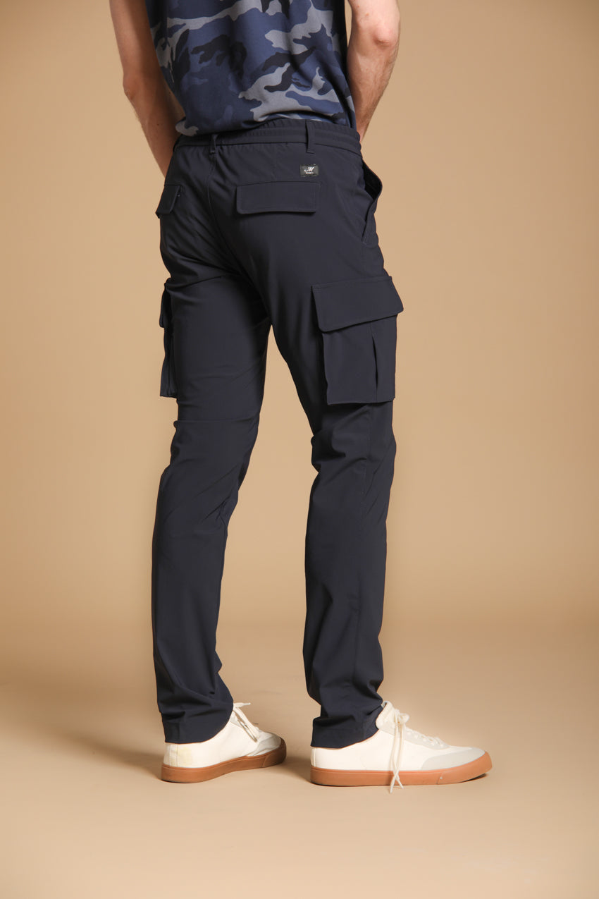 Chile Jogger Herren Cargo Hose in supertechnischem Jersey Extra Slim Fit