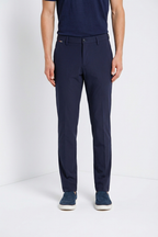 Milano Dynamic pantalone chino jogger uomo in jersey super tecnico extra slim fit