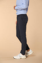Milano Dynamic Herren Chino Jogger Hose aus supertechnischem Jersey Extra Slim Fit