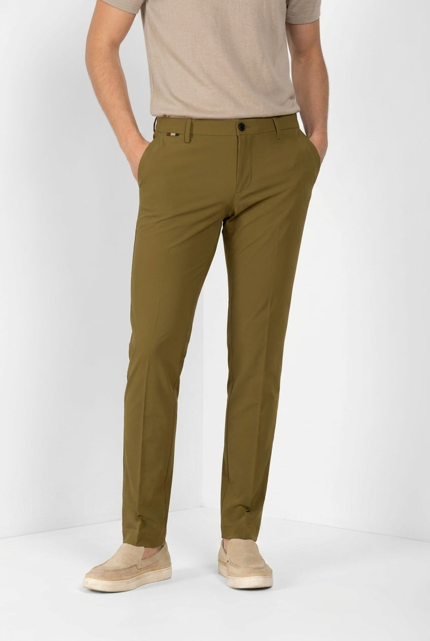 Milano Dynamic Hose Chino Jogger Herren aus supertechnischem Jersey extra slim fit