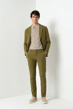 Milano Dynamic Hose Chino Jogger Herren aus supertechnischem Jersey extra slim fit