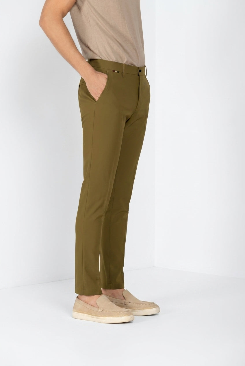 Milano Dynamic Hose Chino Jogger Herren aus supertechnischem Jersey extra slim fit