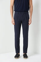 Torino 1 Pinces Dynamic pantalone chino jogger uomo in jersey super tecnico slim fit