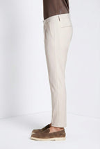 Torino 1 Pinces Dynamic pantalone chino jogger uomo in jersey super tecnico slim fit