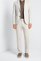 Torino 1 Pinces Dynamic pantalone chino jogger uomo in jersey super tecnico slim fit