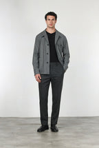 Chelsea Chinohose für Herren aus Flanell-Jersey mit relaxed fit
