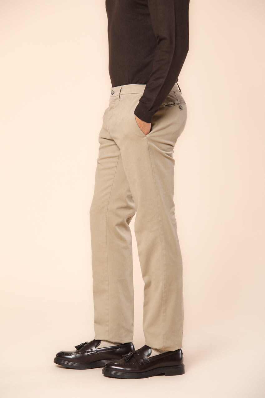 New York Herren  Chino Hose aus Gabardine Stretch regular Fit  ①.