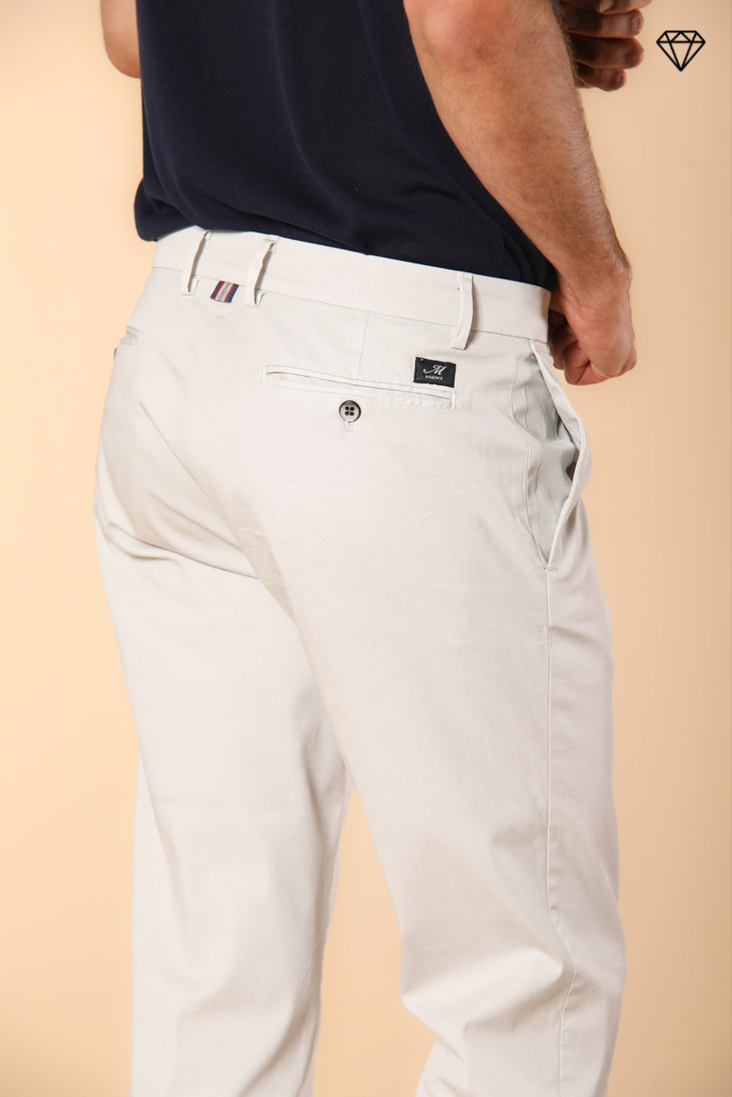 New York Herren Chino Hose aus Stretch-Satin Regular Fit ①