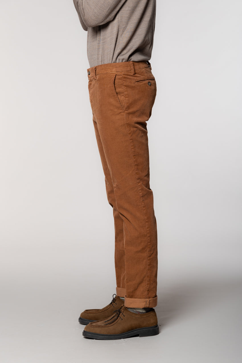 New York Herren Chinohose aus 1000-Rippen Cord Regular Fit